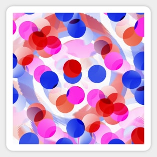 Cheerful dots Sticker